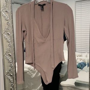 Beige Bodysuit